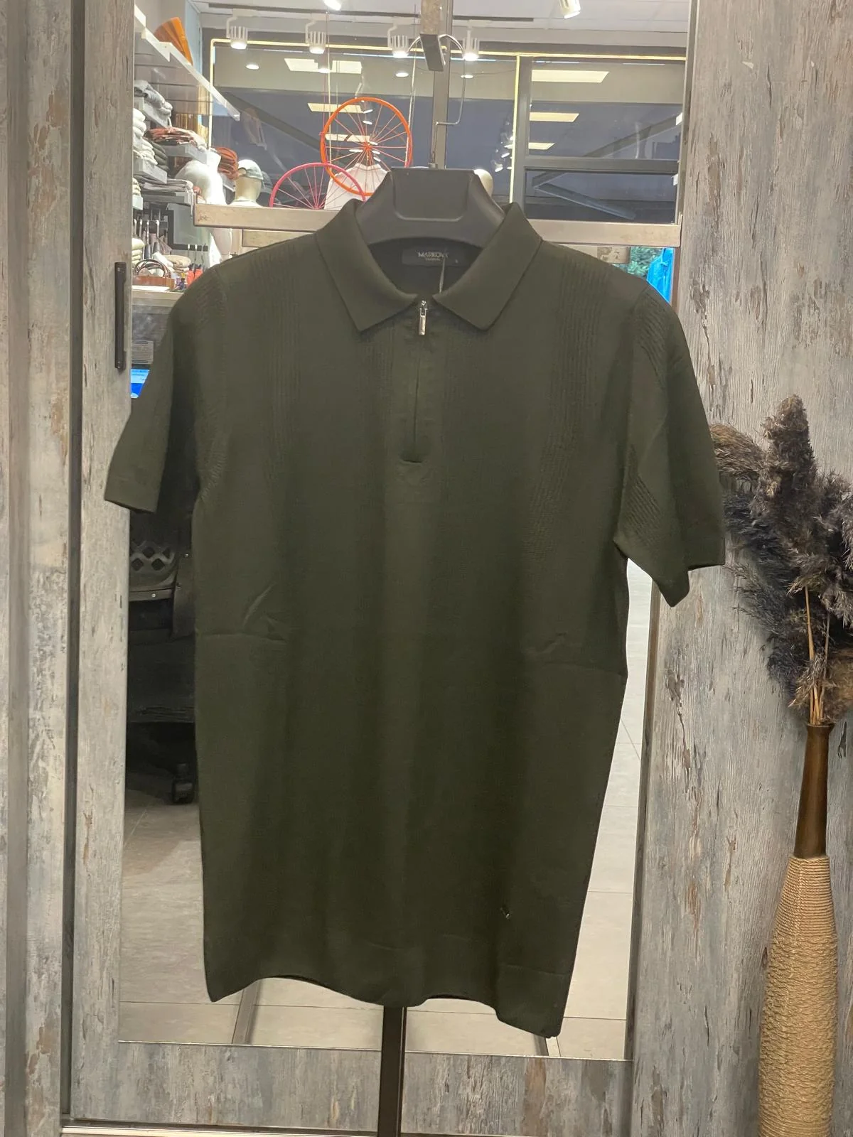 Haki Markova Polo Yaka T-Shirt